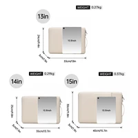 025 New Laptop Sleeve Case Suitable for Apple MacBook Air 13.3inch M3, Huawei Matebook 14, Lenovo Xiaoxin Pro16, Women's 15, Men's M4 Protective Cover, Xiaomi 15.6 - Image 4