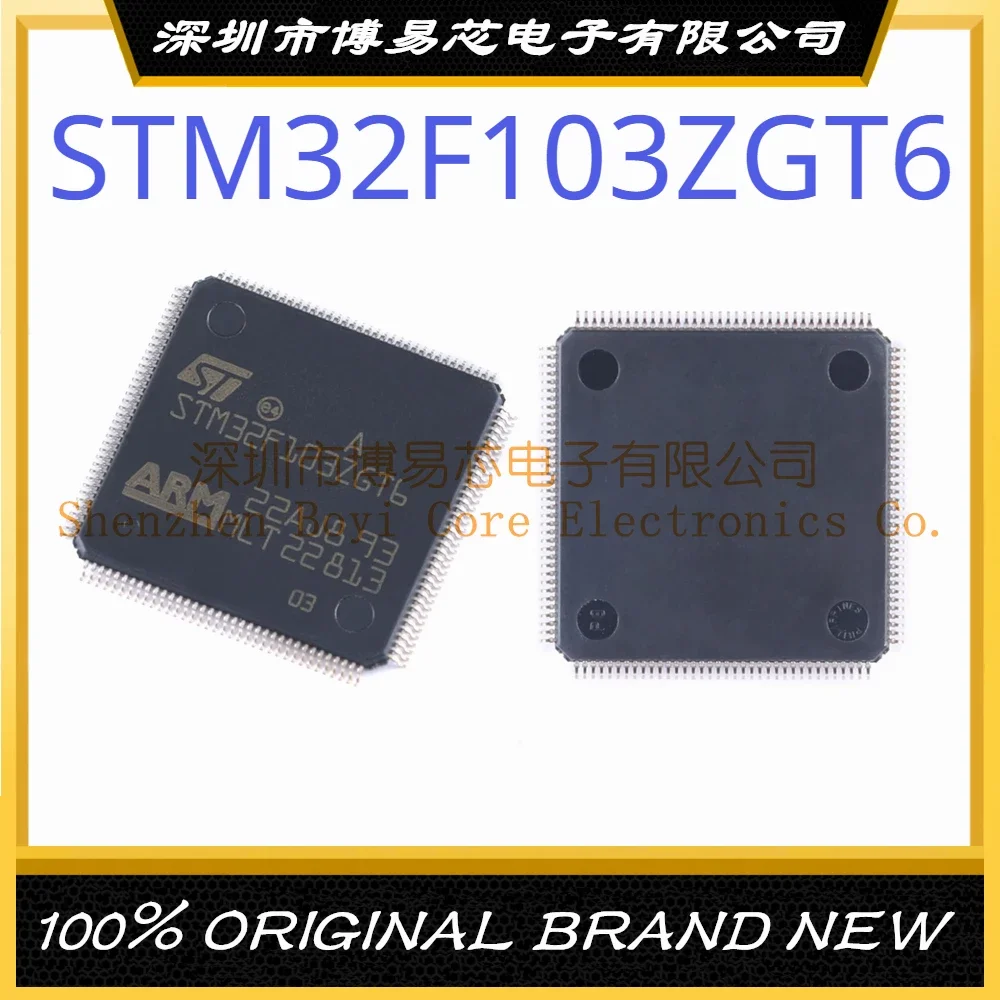 STM32F103ZGT6 package LQFP-144 new original genuine microcontroller MCU/MPU/SOC 5pcs lot new stm32f103zct6 stm32f103zet6 stm32f103zdt6 stm32f103zch6 stm32f103zgt6 lqfp 144 arm microcontrollers mcu stm32f103