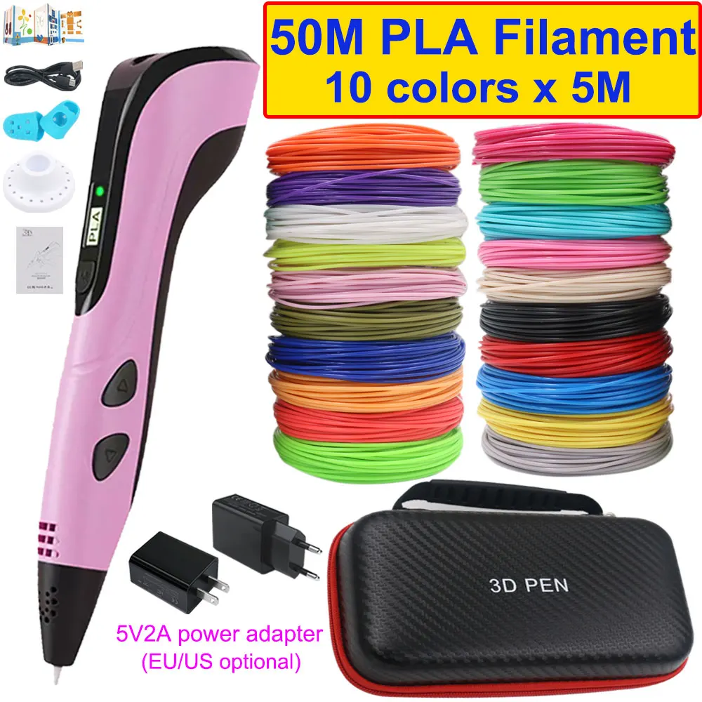 Pink with 50M PLA