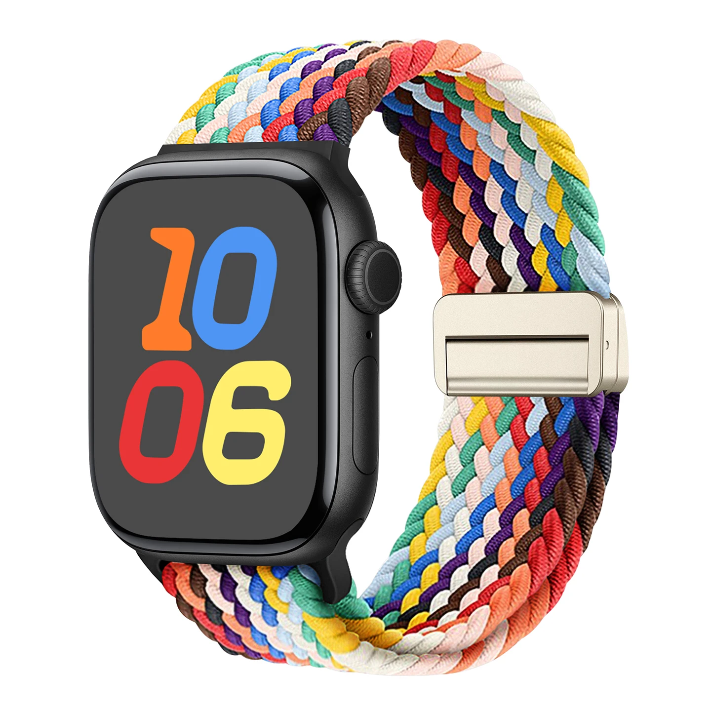 Magnetic Nylon Braided Watch Bracelet - Universal Fit