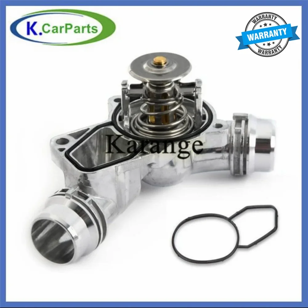 

Aluminum Thermostat Housing Assembly Coolant Water Pump Outlet 11531437040 For BMW E46 E39 X3 X5 Z3 Z4 320i 325i 330i 525i 530i