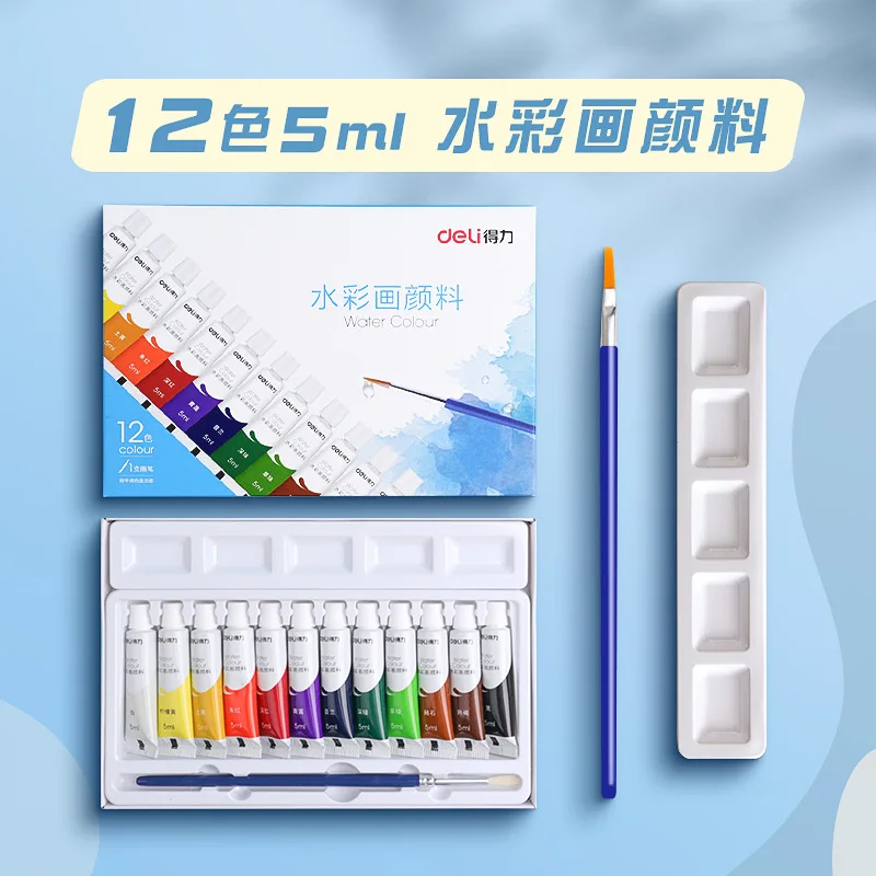 24 Colors Professional Oil Painting Paint Drawing Pigment 12ml Tubes Set Artist Art Supplies
