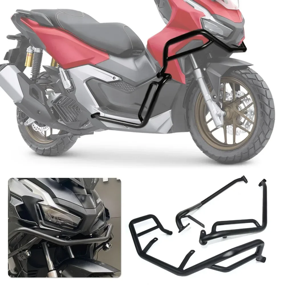 Motorcycle Engine Guard Bumper Crash Bars Stunt Cage Frame Protection Frame Kit for Honda ADV160 ADV 160