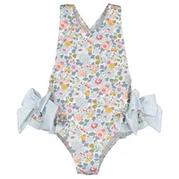 Girls Swimsuit  Amoi Baby One Piece Sling Print Cute Beach  Bikini Swimwear Baby Girl Swimsuits 2-7Y biquini infantil menina 1