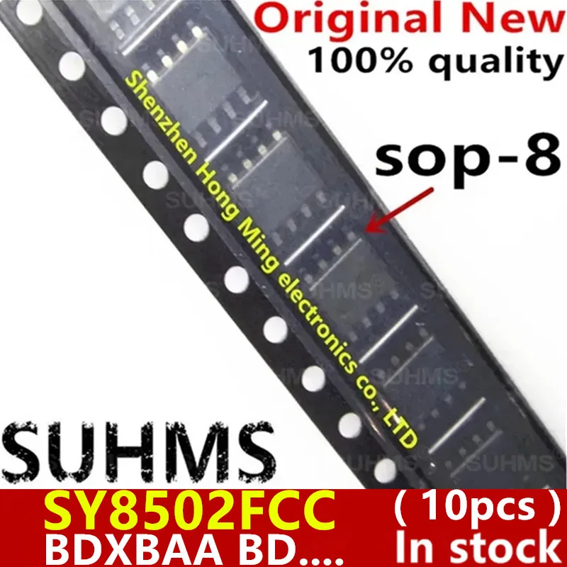 

(10 шт.) 100% новый SY8501FCC AMA... Набор микросхем SY8502FCC BDXBAA BD .... sop-8 bga