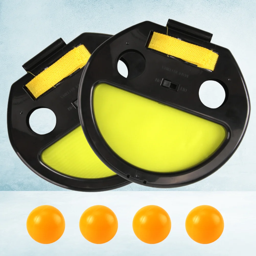 

Outdoot Supplies Educational Toy Tennis Hand Clip Catching Ball Racket Kids Toys