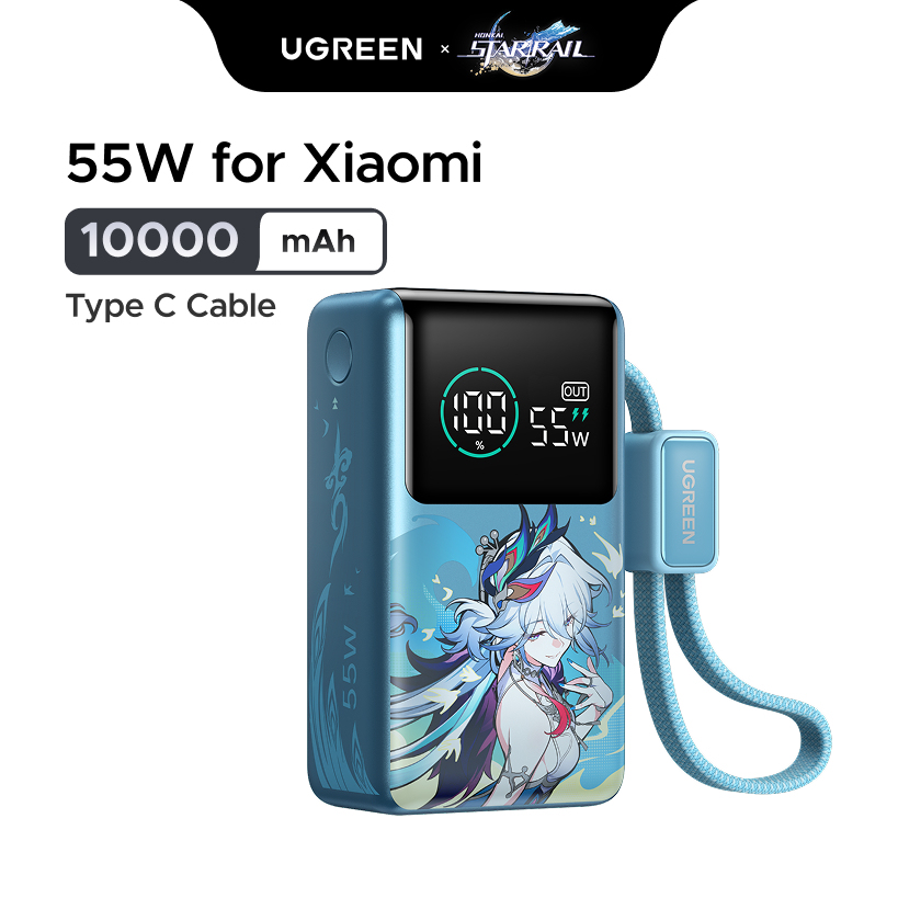 UGREEN Nexode Pro 55W 10000mAh Power Bank Honkai: Star Rail Edition PowerBank Portable Battery