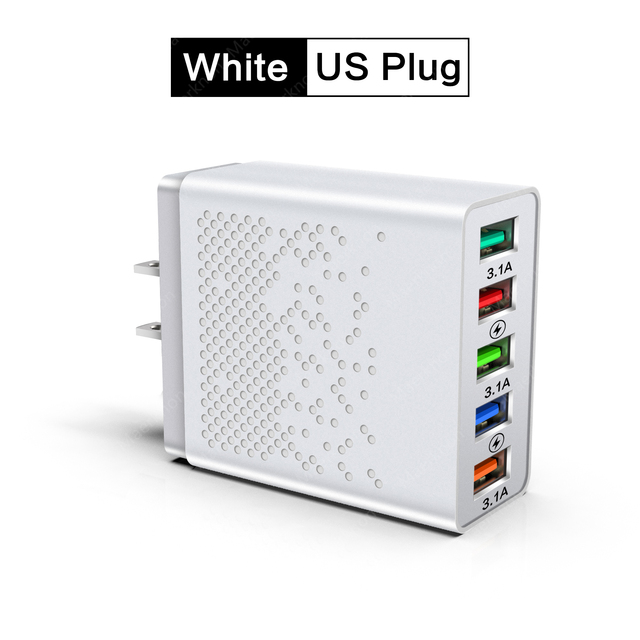 Charger Quick Charge 3.0 48W Phone Charger For iPhone 13 12 Pro Max Wall Fast Charging Charger Adapter for Samsung Xiaomi