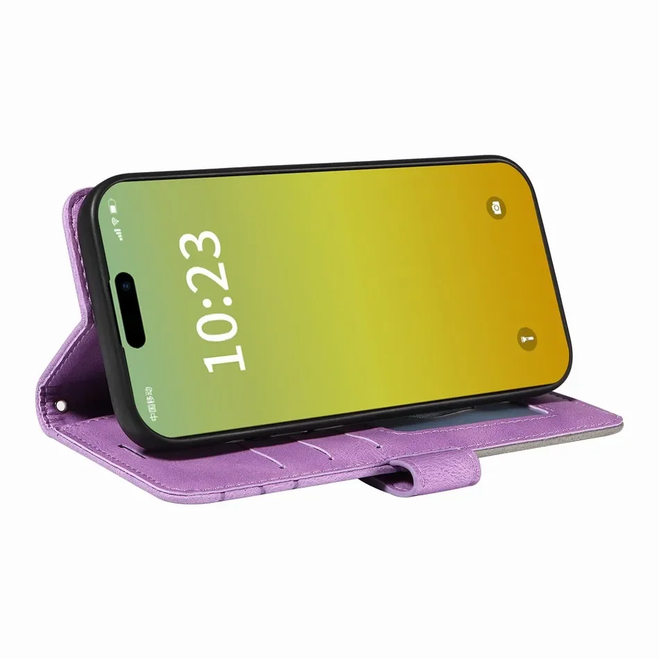 Premium Flip Phone Cover with Card Holder - Durable & Stylish Design