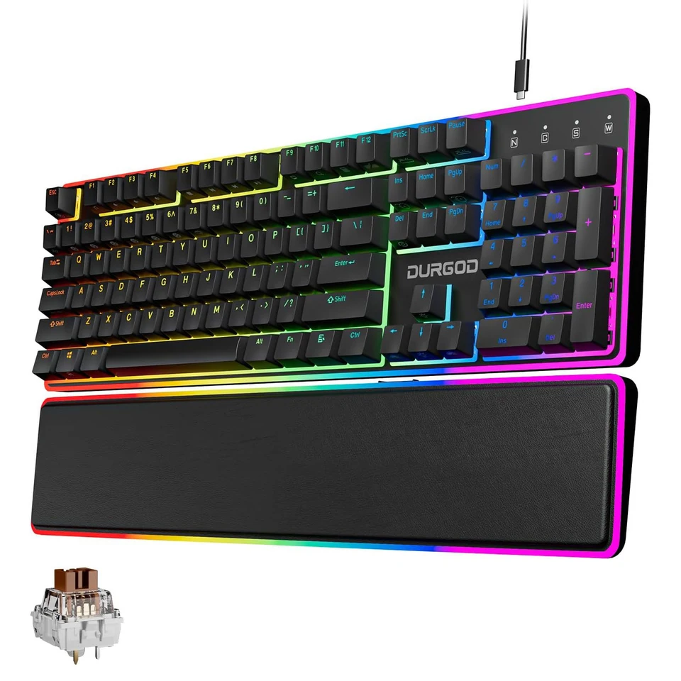 DURGOD TGK021 RGB Mechanical Gaming Keyboard