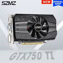SZMZ-tarjeta gráfica GTX 750 Ti, 2GB GDDR5 NVIDIA, Placa gráfica 750TI, No 960, 1050, 1060 Ti GPU