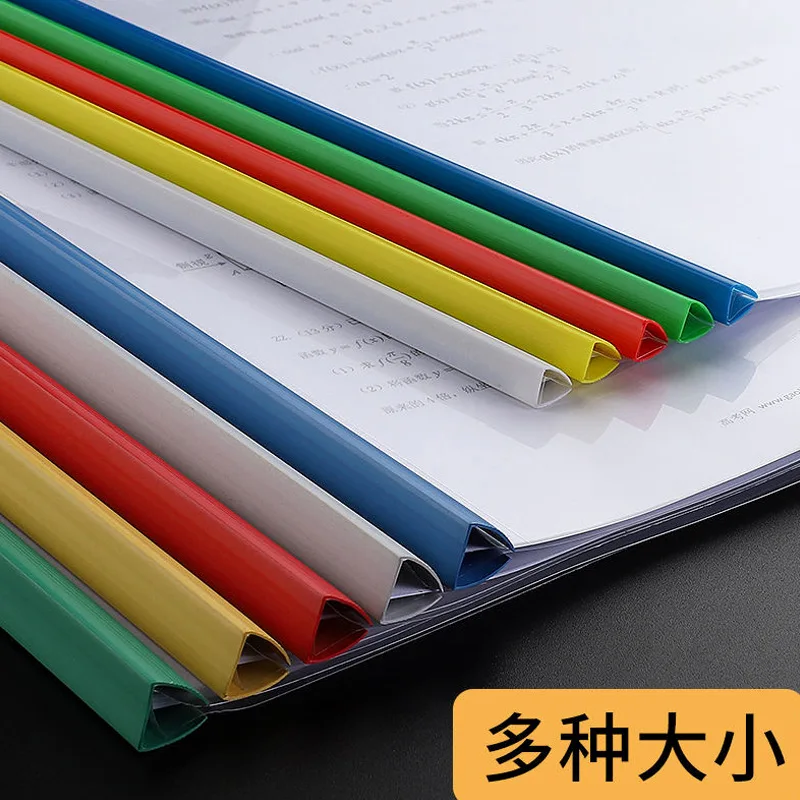 10PCS A4 Size Clear Plastic Paper File Book Document Folder