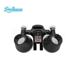 Dental LED Headlight with Magnification Binocular Loupes (2.5X)