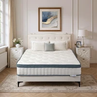 Матрас Tribesigns 90x200 см Высота 25 см Матрас с карманными пружинами Основный матрас средней твердости H3 7-зонный ортопедический матрас