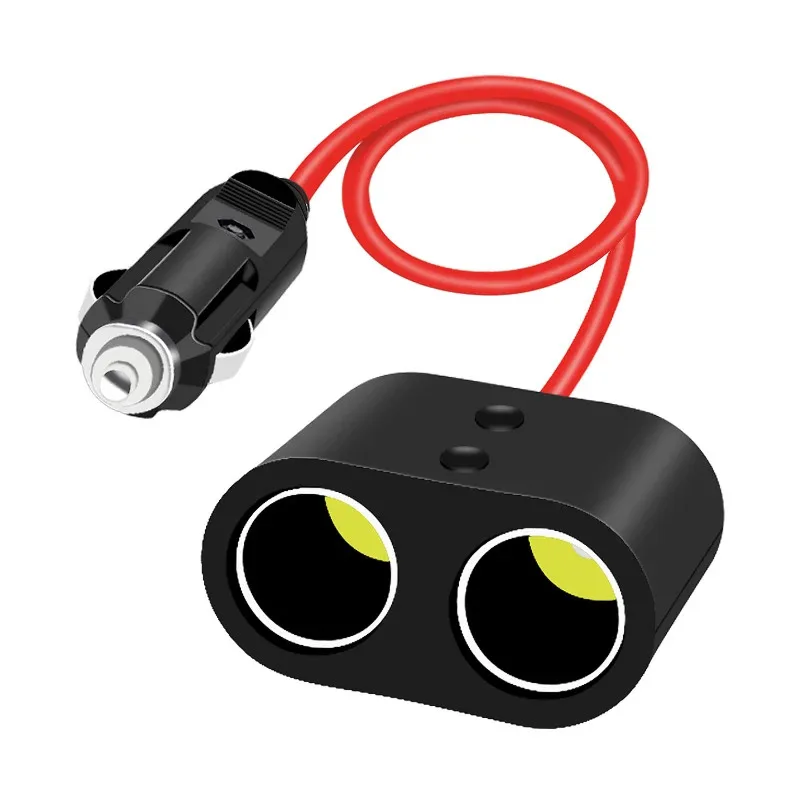 Car Cigarette Lighter Extension Cord 3.6/1.5M 10A 12V 24V Car Charger Cigar Lighter Plug Cable Female Socket Adapter Accessories