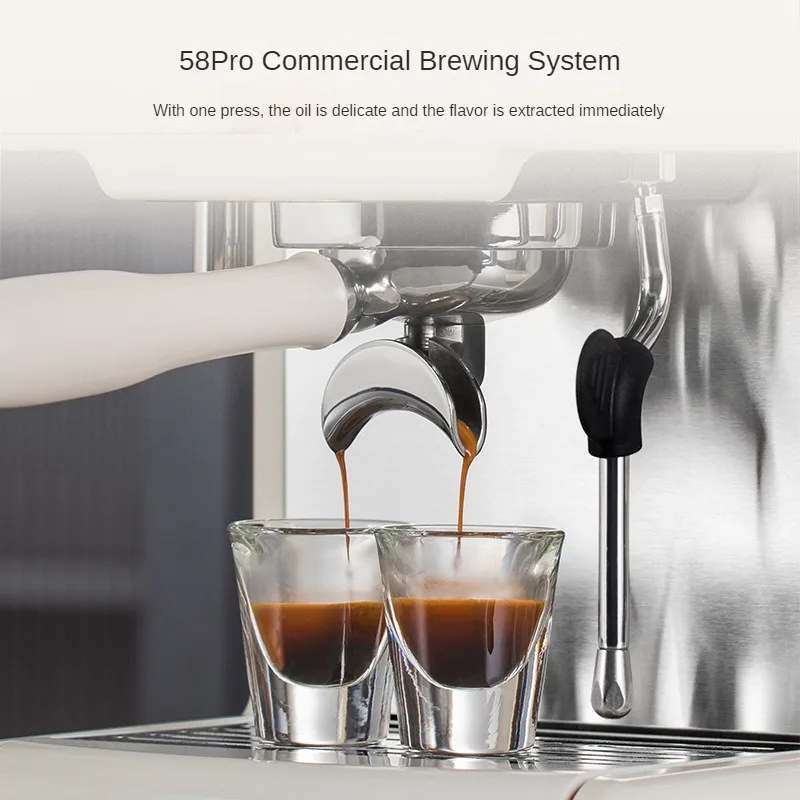 Italian Semi-automatic Home Coffee Machine Low-pressure Pre-infusion Function Pump-type Small Espresso Machine Coffee