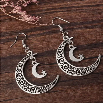 Delysia 킹 스타와 달 귀걸이