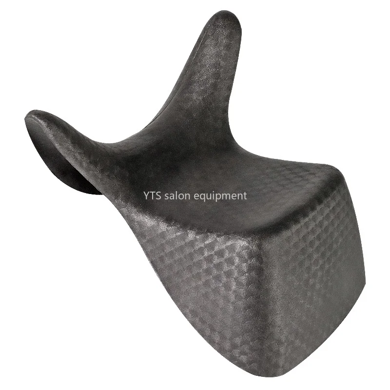 high quality PVC material pillow shampoo bed ceramic sink shampoo unit basin neck rest