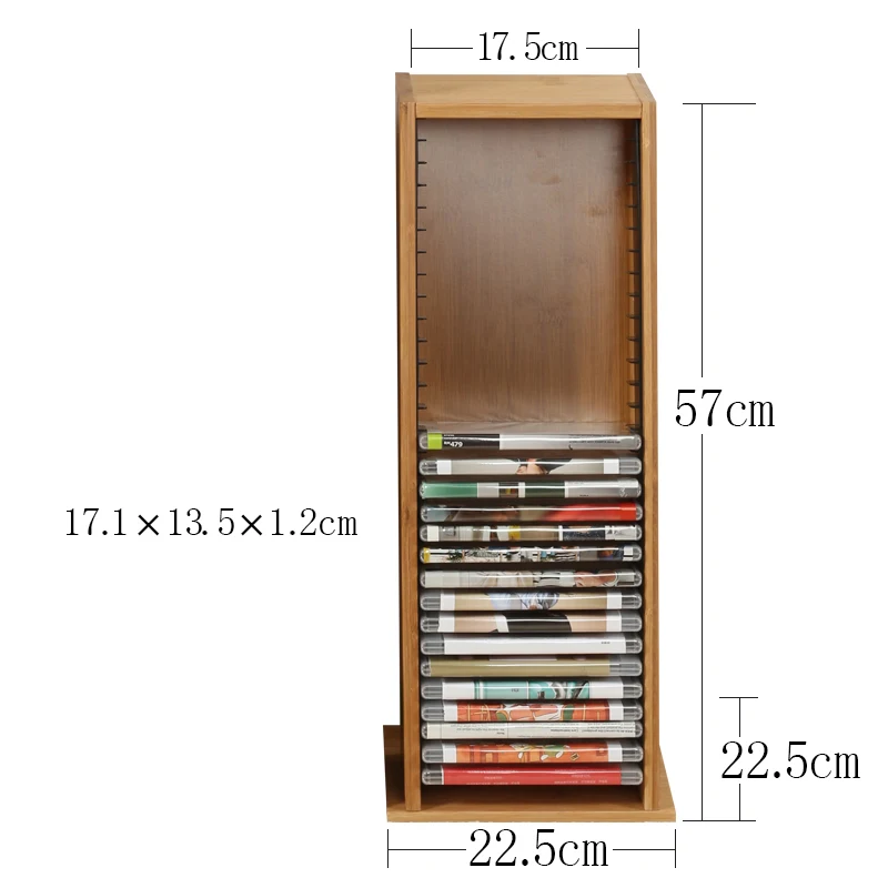 Radio Display Cd Organizer Rack Music Minicadena Portable Holder Retro Capacity CD Rack Rotatable Stojak Na Cd Luxury Furnitures