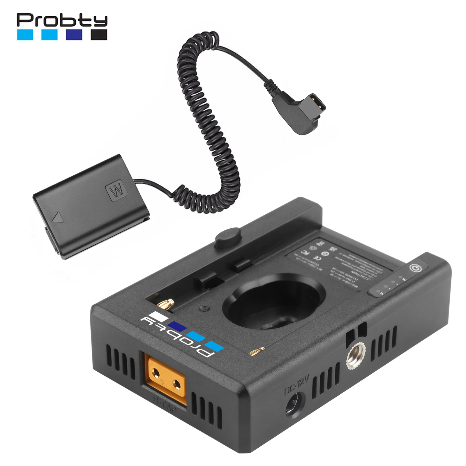 NP-F Battery Adapter Mount Plate AC-PW20 Kit+NP-FW50 ZV-E10 Dummy Battery for Sony Alpha A6000 A5100 A6100 A6300 A6500 A7 A7II camera accessories