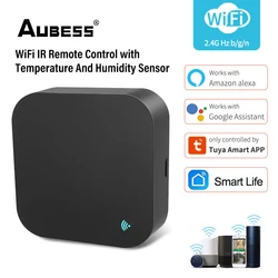 Aubess IR Remote Control Smart WiFi Universal Infrared Tuya Voice Control For TV DVD AUD AC Works With Alexa Google Smart Home