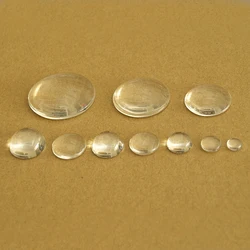 6 8 10 12 13 14 15 16 20 25 30 mm Mini Optical Glass Lens LED Optics Plano Convex Condense stager Glass No steps / no edge Lens