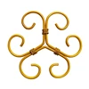 Metal Plant Climbing Bracket Flower Shaped Plant Holding Clip Green Plant Vine Climbing Golden Grapple Bracket 6