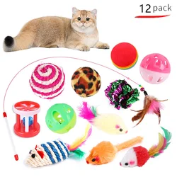 Ultimate Kitten Toy Variety Pack - Engaging and Fun Cat Playset (12pack)