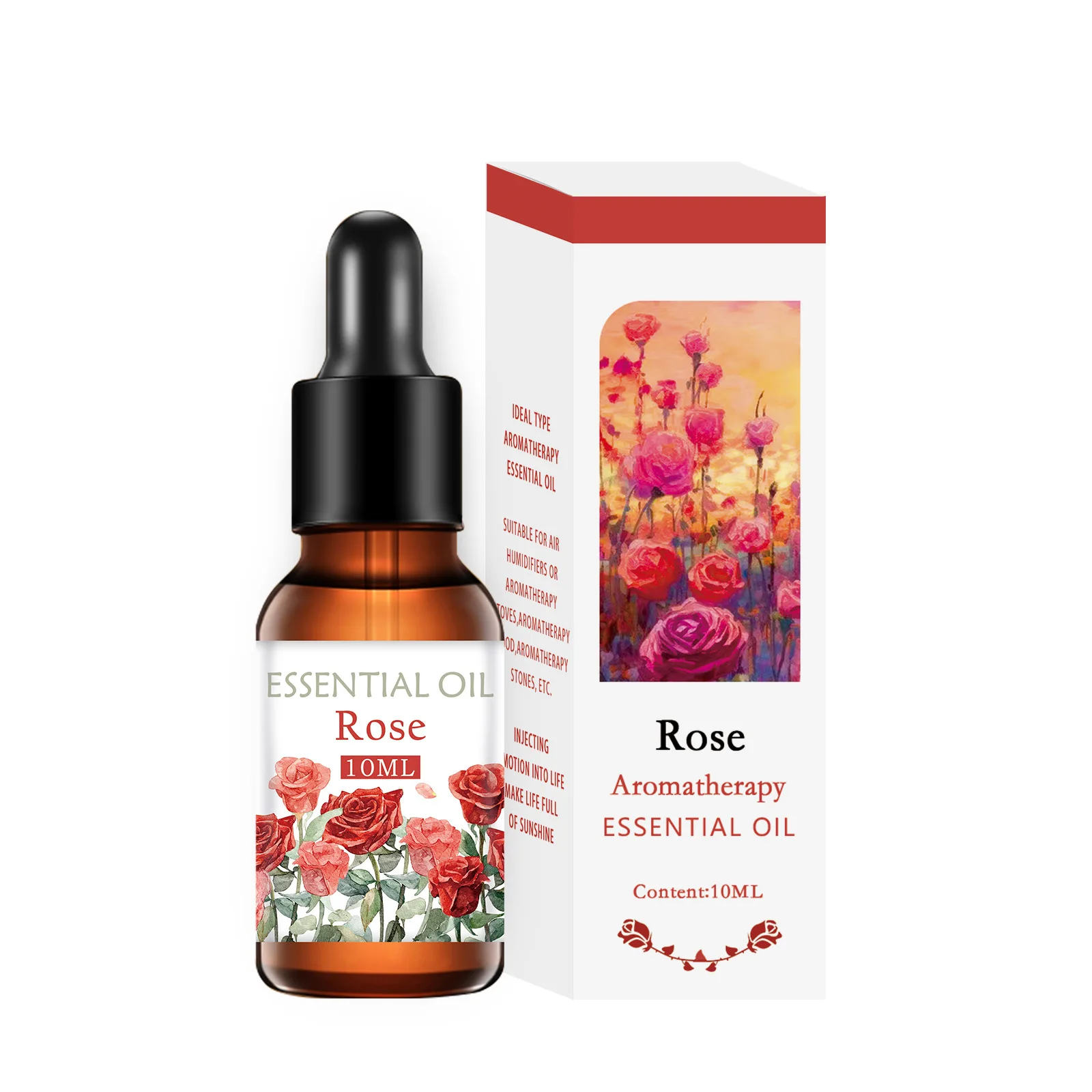 Conjunto de Difusor de Varetas Sem Chama com Óleo Essencial para Aromaterapia e Difusor de Pedra, Múltiplas Fragrâncias para Casa
