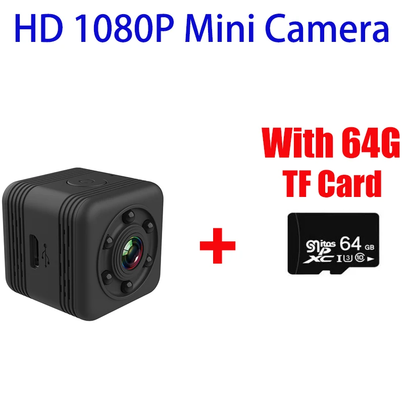 best cheap camcorder SQ29 Mini WIFI Digital Camera 1080P HD Flashlight Micro Cam Wireless Portable Camera Security Loop Recording Video Surveillance mini dv camcorder for sale Camcorders