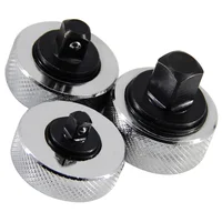 1 Pieces Mini Ratchet Socket Wrench Whole Steel Palm Ratchet Socket Finger Reversible Ratchet Handle 1/4" 3/8" 1/2" Drive 1