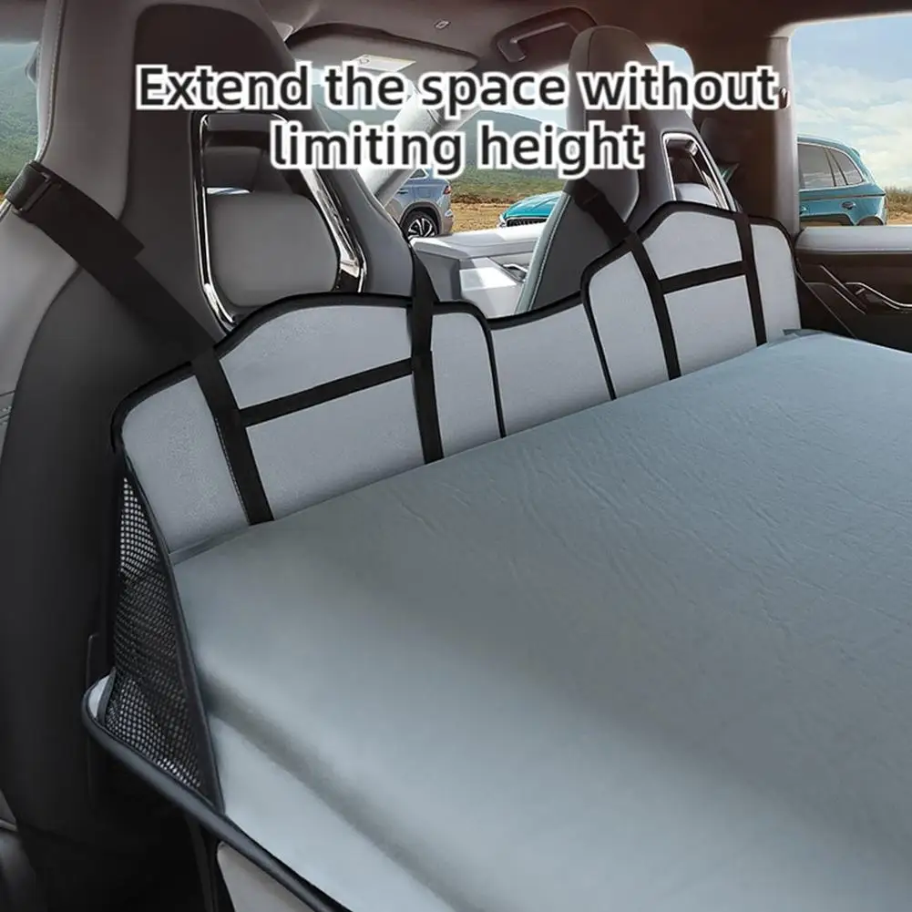 Car Camping Bed Pad Foldable Travel Mattress Non Inflatable Car Extra Long Mattress Universal For Tesla Model Y/3 Ford Honda Mat