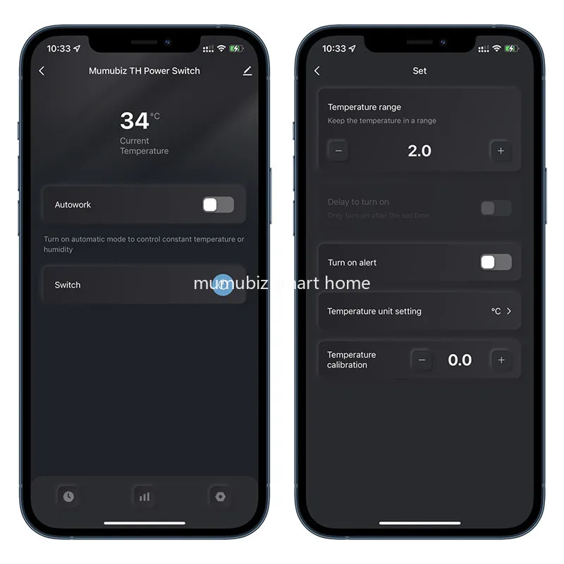 Suoumwa WiFi Temperaturschalter Smart - 20A Mit 1M Sensor Für Sprachsteuerung