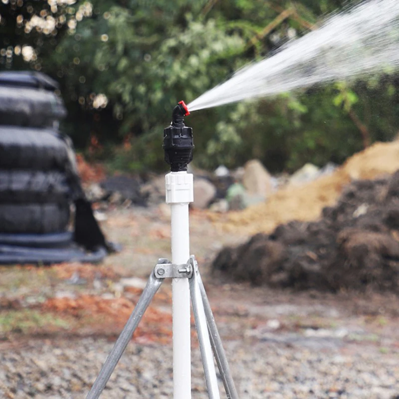 1/2" 360° Rotating Nozzle Lawn Irrigation Sprinklers Thread Long Distance Spray