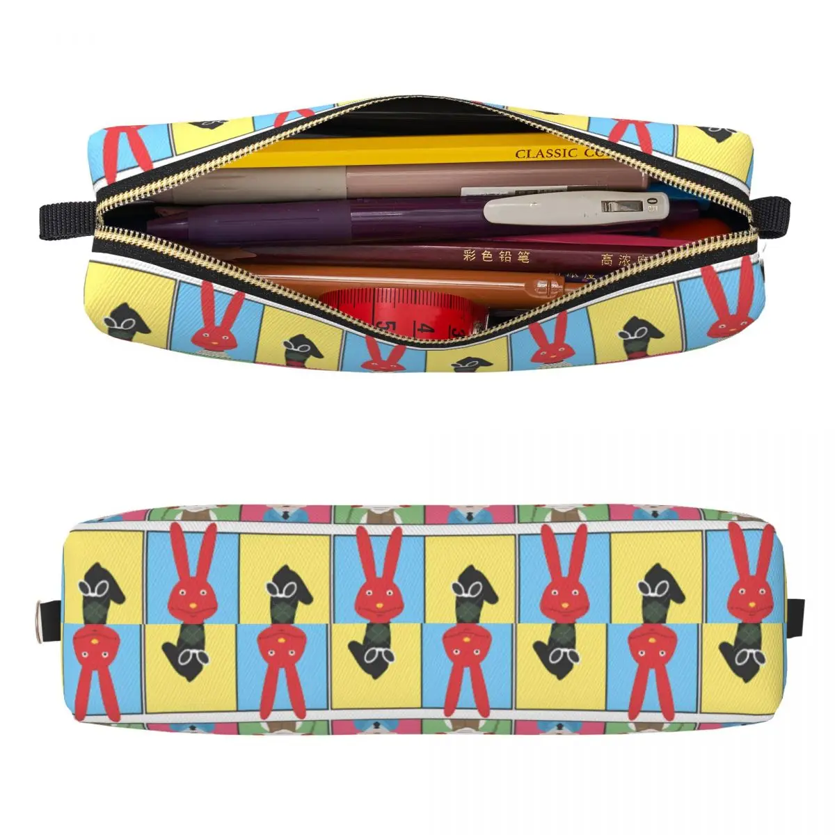 31분 칠레 코미디 TV 필통 31분 펜 가방 학생용 대용량 학교 용품 화장품 필통