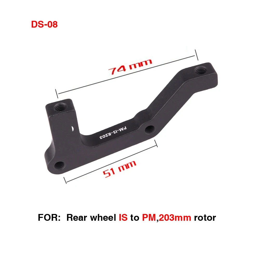 Bike Disc Brake Rotor Mount Adapter MTB Ultralight Bracket IS PM A B to PM A Bicycle Disc Brake Adaptor for 140 160 180 203mm bike brake rotor