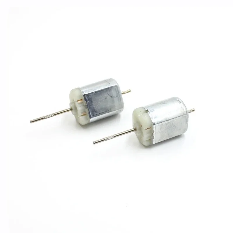 자동차 도어록 및 백미러 수리용 미니 플랫 전기 모터, 이중 널링 샤프트, 24mm, 280 DC, 12V, 7800RPM, FC-280SC