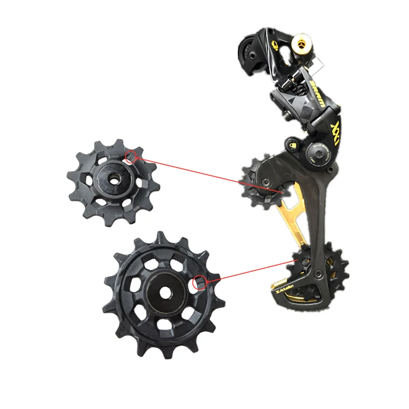 X01 XX1 Eagle X-Sync Plastic 12T 14T 12Speed Bicycle Jockey for Sram Mtb Mountain Bike Pulley wheel Rear Derailleur Repair kit Bicycle Parts