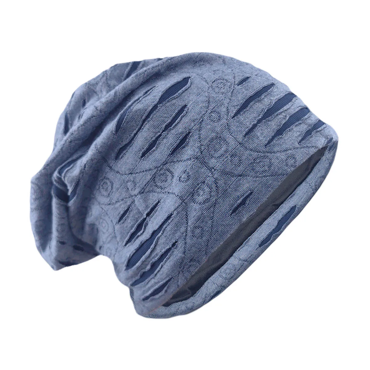 Neue Erwachsene Männer Frauen Frühling Herbst Warme Mützen Skullies Casual Outdoor Sport Hut Sodt Hip Hop Unisex Floral Beanies Turban Knochen – Detail 5