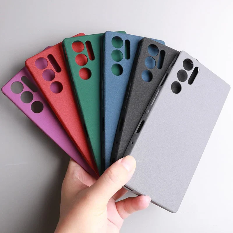 Enhanced Product Title:  
Premium Sand Matte Soft Silicone Protective Anti-Fall Case Cover