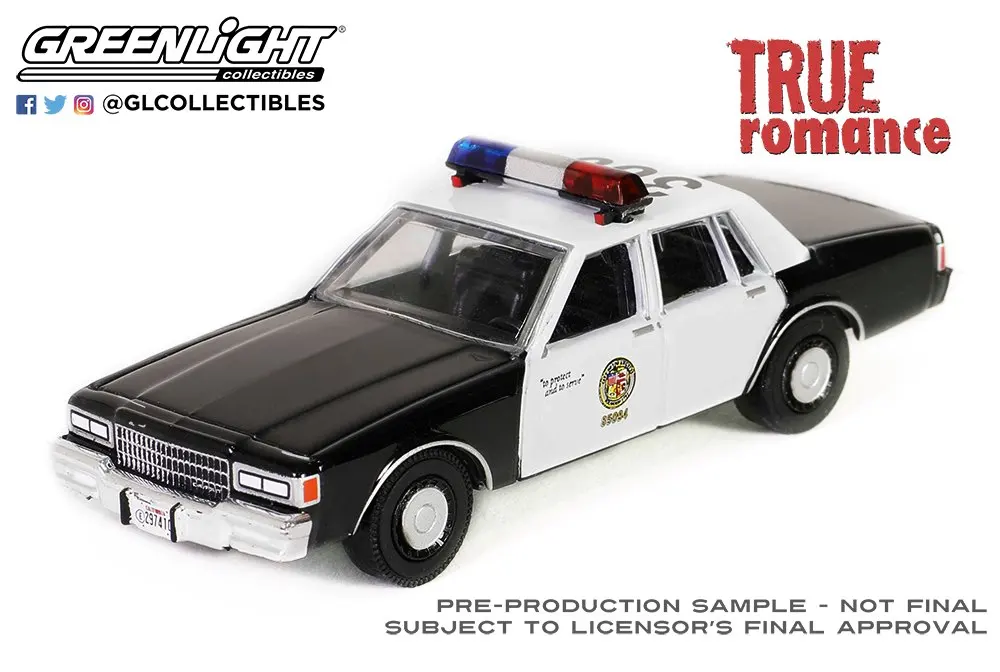 

GREENLIGHT 1:64 1986 Caprice полицейский автомобиль 62020-C коллекция литых под давлением моделей автомобилей декоративные подарки