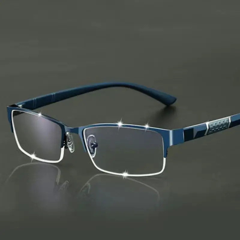 

Reading Glasses Men Women High Quality Half-frame Diopter Glasses Business Male Presbyopic Eyeglasses +1.0 1.5 2.0 2.5 4