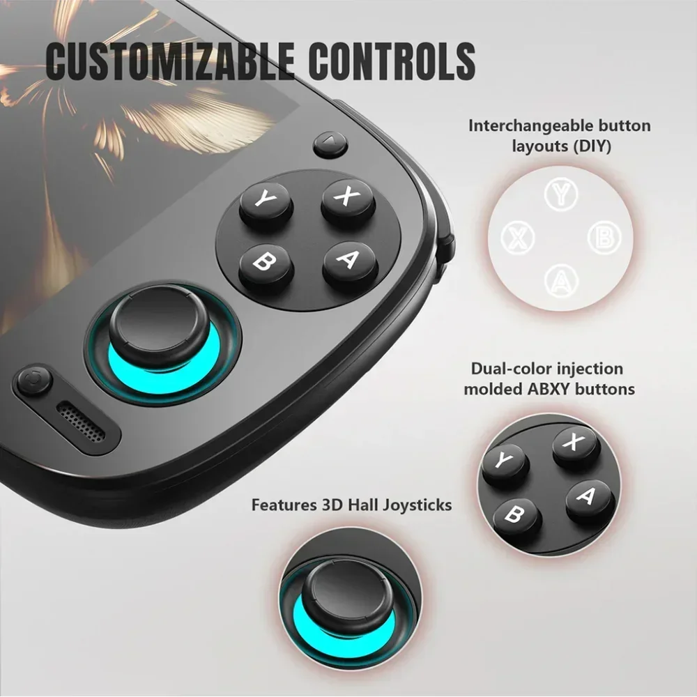 Retroid Pocket 5 RP5 Handheld Game Console 5.5'' AMOLED