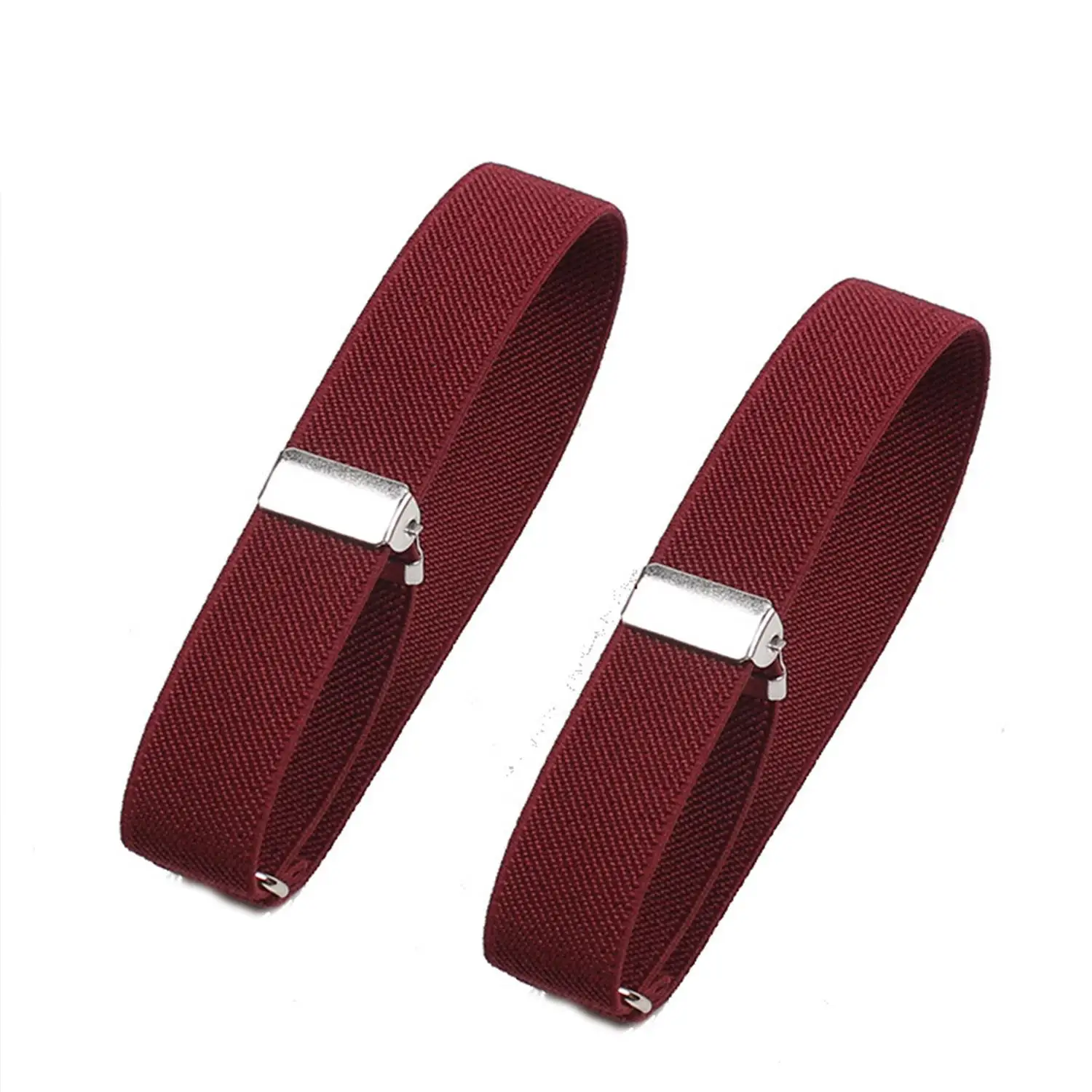Men Elastic Adjustable Shirt Sleeve Garter Strap Arm Band Sleeve Bracelet Anti-Slip Cuff Holder Armband Wedding Accessories