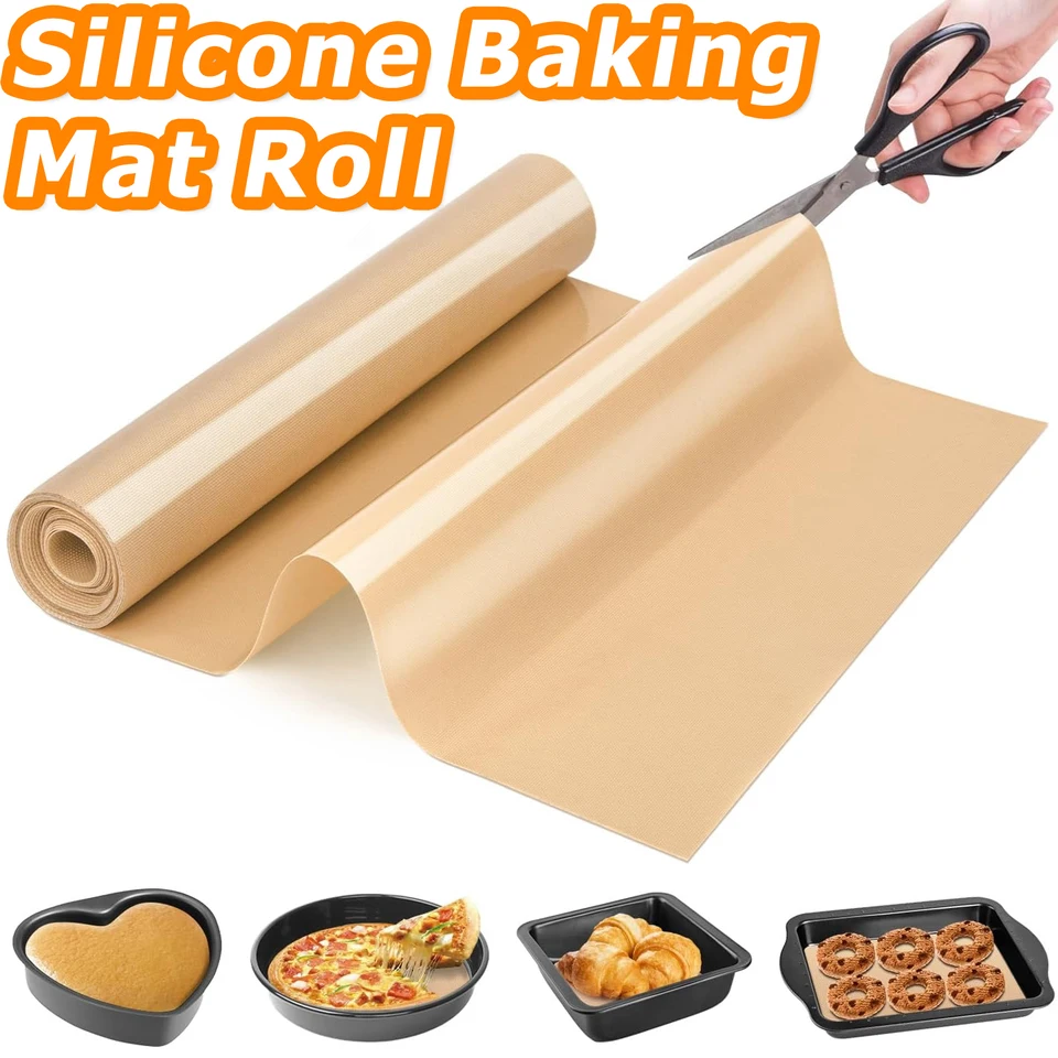 Doublure de Tapis de Cuisson pour la Maison et le Séchage des Fruits - Tapis Antiadhésif Résistant à la Chaleur pour Moules à Pâtisserie et Plaques à Biscuits