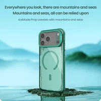 NILLKIN For iPhone 17 Pro max / 17 Pro Magnetic Case Iceblade Prop Camera Protect with Stand Back cover Protecion Phone Case