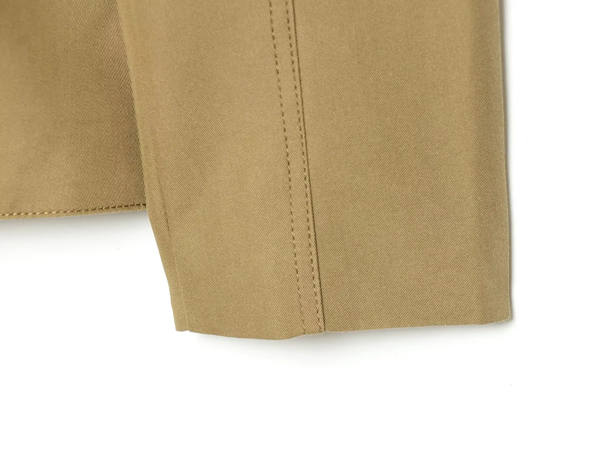 KONDALA Chic 2026 Damen Frühling Büro-Blazer in Khaki, Einreihig, Schmal Geschnitten, mit Taschen, Eleganter Modischer Damenblazer – Detail 14