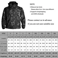 Outdoor Jackets Men Clothing Warm Soft Shell Tactical Jacket Windbreaker Combat Jacket Mens Hooded Bomber Coats Hiking Clothes 2