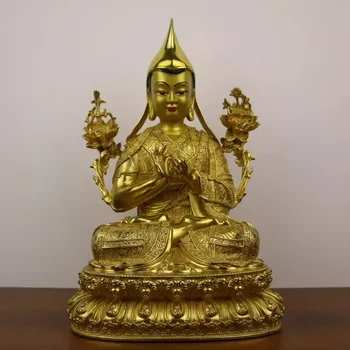 Feng Shui Rame Maestro Buddha Statua Ornamento Casa Soggiorno Decorazione Artigianato 1