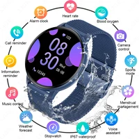 LIGE New Sports Fitness Tracker Voice Assistant Bluetooth Call Smartwatch 2025 Heart Rate Monitor IP67 Waterproof Smart Watches
